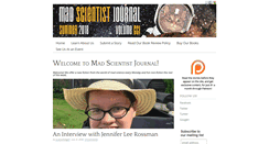 Desktop Screenshot of madscientistjournal.org